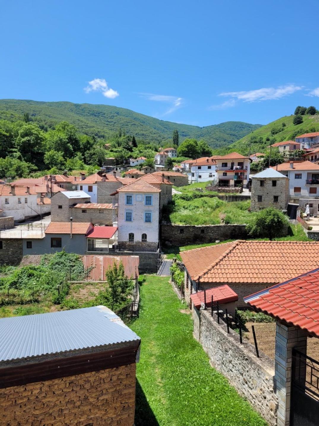 Traditional Stone Villa "To Petrino" Флорина Экстерьер фото